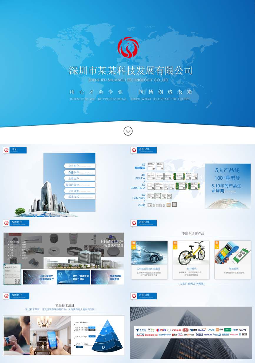 介绍宣传 (125)企业宣传PPT模板